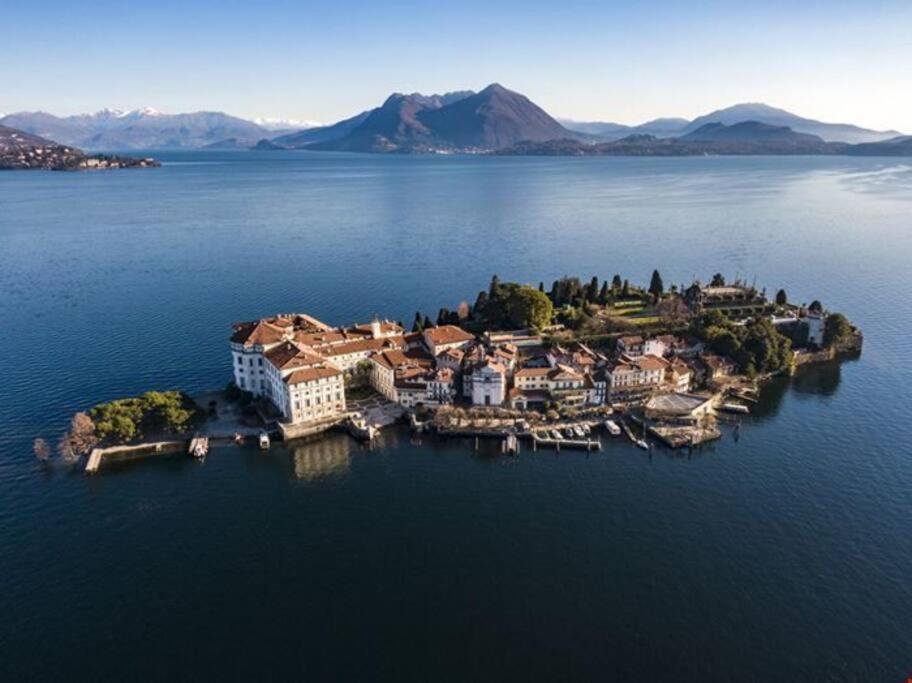 Lago Maggiore, Leggiuno, Ampio Appartamento 외부 사진